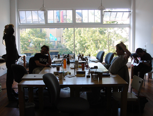 coop How work gets done at the Robot Co-op. - photo by Jason Sutter